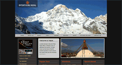 Desktop Screenshot of intertours-nepal.com
